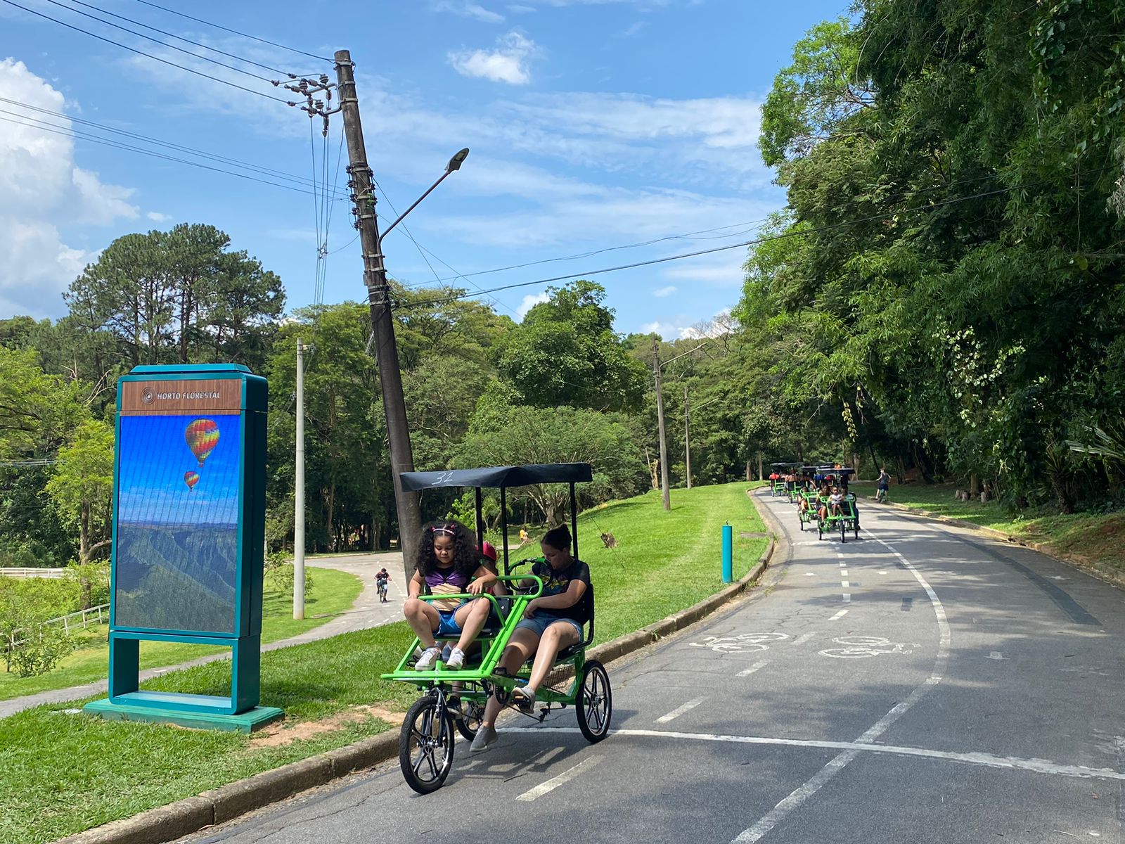 Urbia lança serviço de aluguel de bicicletas e triciclos no Parque Horto Florestal de São Paulo