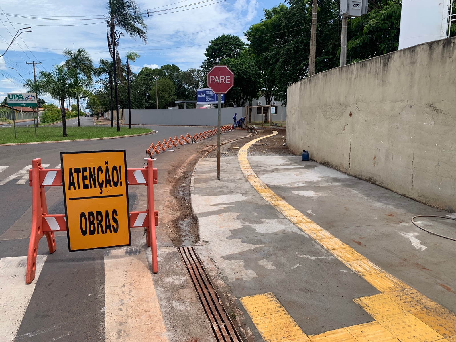 Prefeitura de Barretos continua obras de acessibilidade na Via Conselheiro Antônio Prado