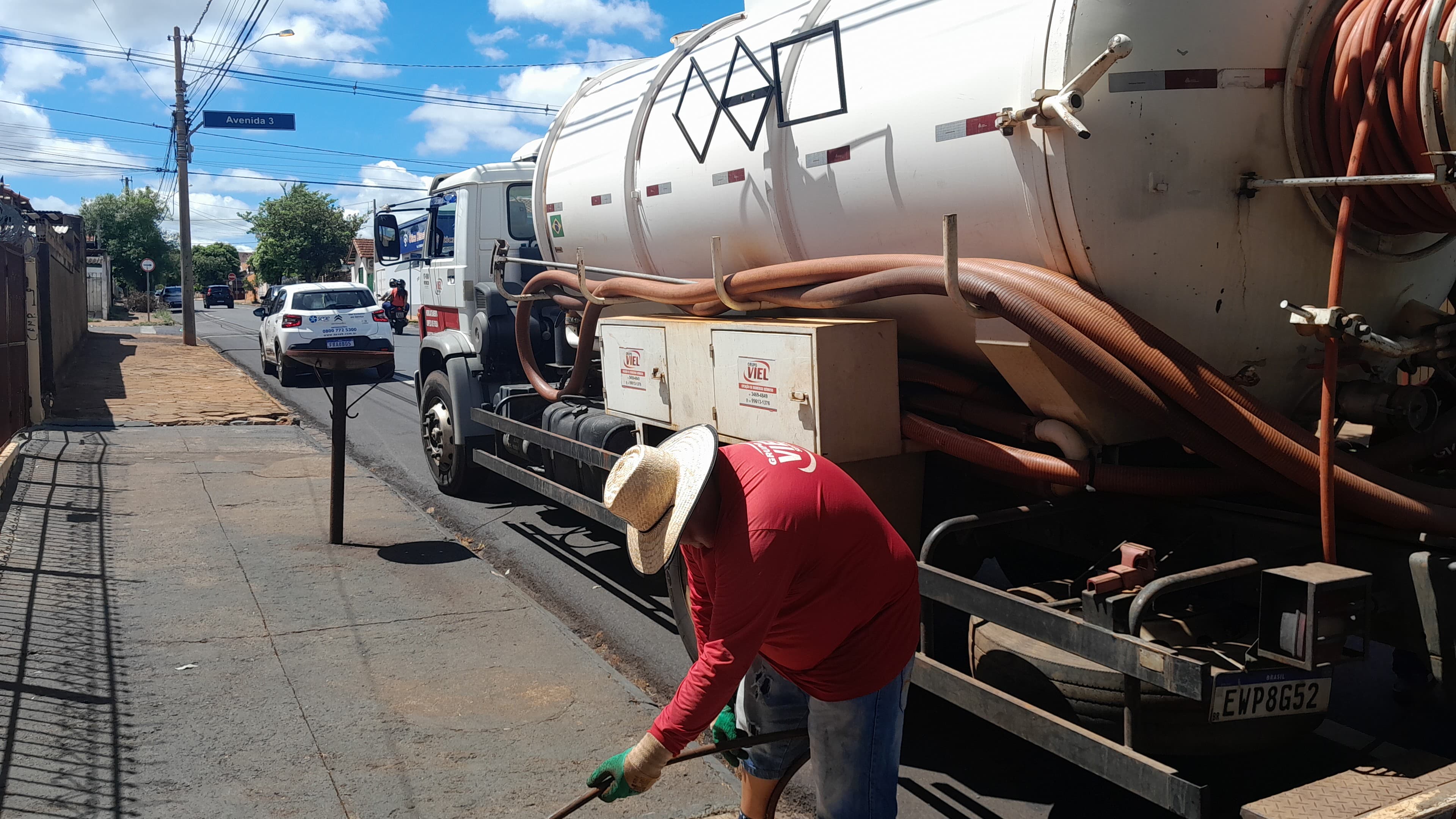 SAAE Barretos intensifica manutenção preventiva nas redes coletoras de esgoto da região norte da cidade