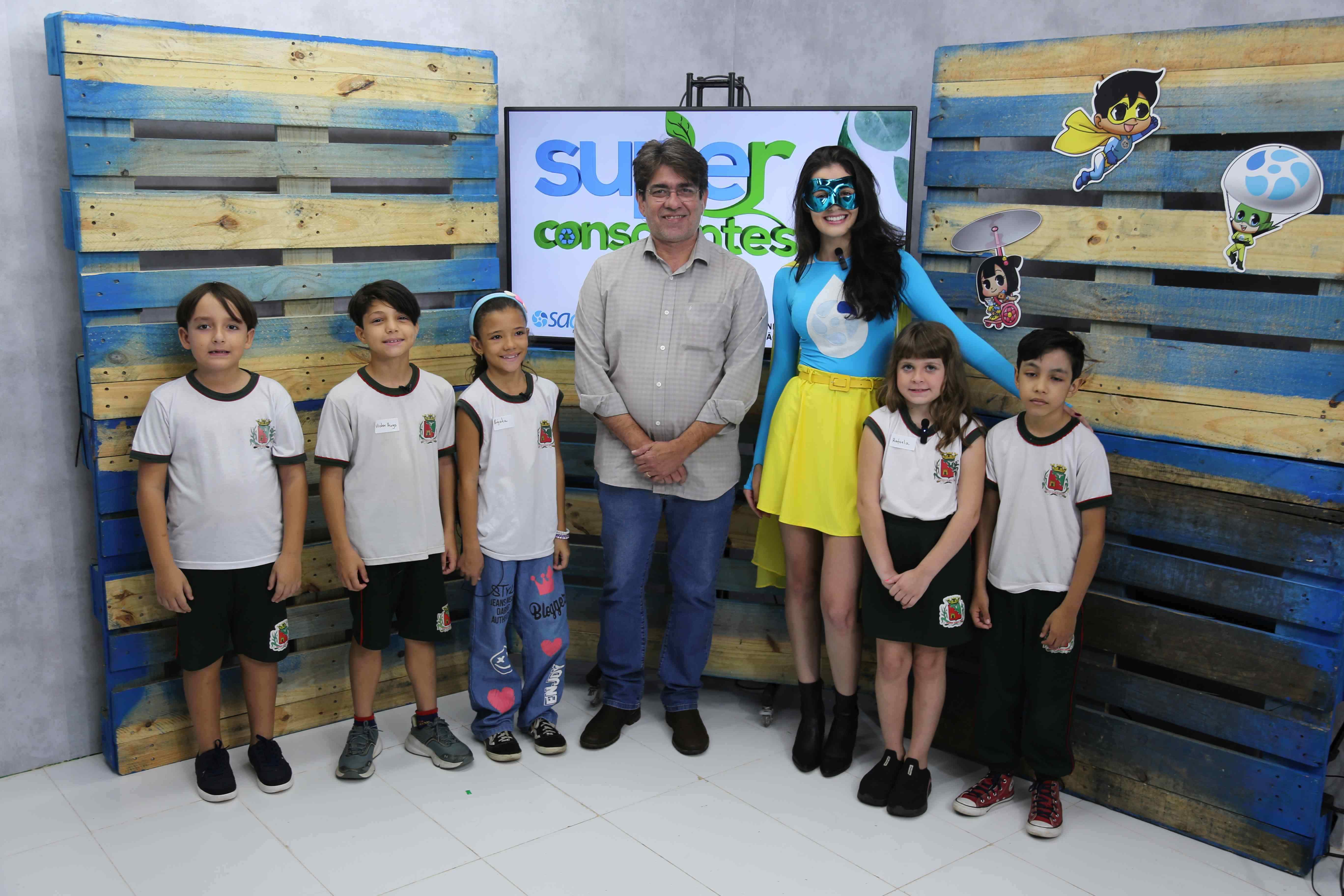 SAAE Barretos lança segunda temporada do programa "Super Conscientes" na TV Câmara Barretos na próxima segunda-feira, dia 15