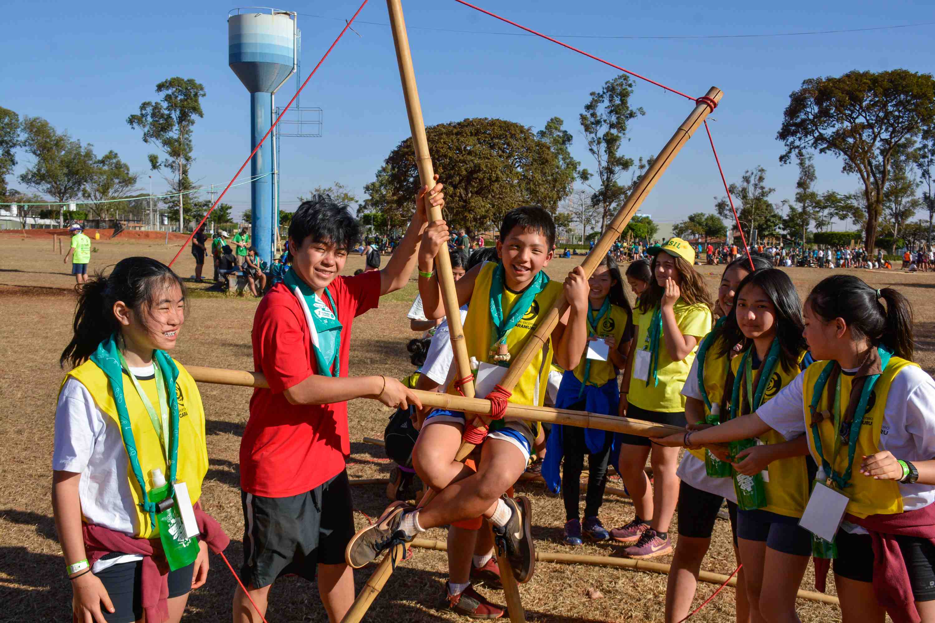Escoteiros do Brasil comemoram 100 anos com mega acampamento em Barretos
