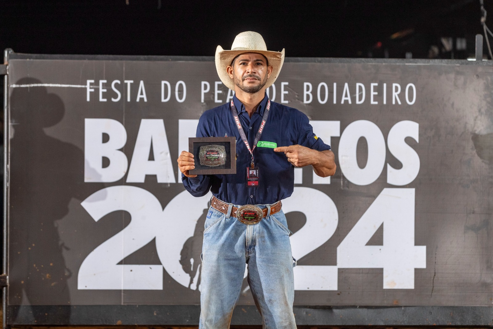 Competidor do Mato Grosso do Sul leva maior nota no 2º round da PBR Brazil na 69ª Festa do Peão de Barretos