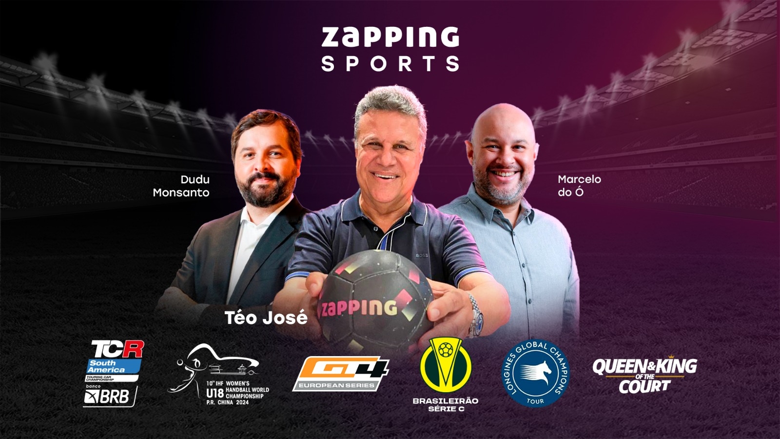 Em 4 meses de operação, Zapping Sports atinge 300 horas de programação ao vivo e já soma 15 direitos de transmissão