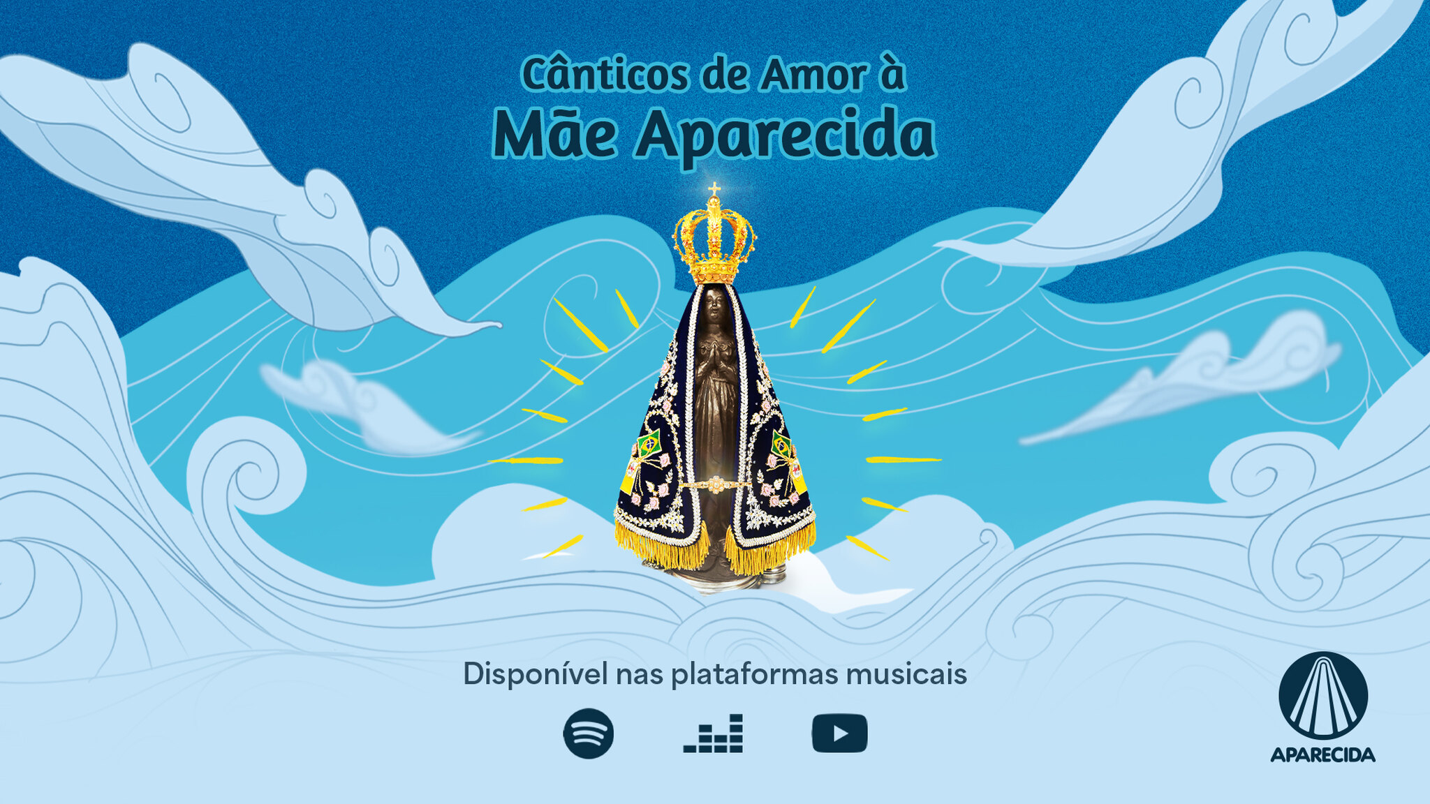 TV Aparecida lança álbum musical "Cânticos de Amor à Mãe Aparecida"