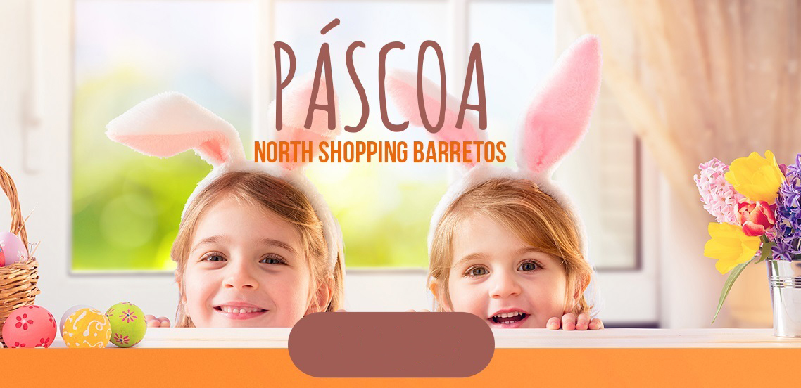 North Shopping realiza Caça a ovos de chocolate nesta sexta-feira (19)