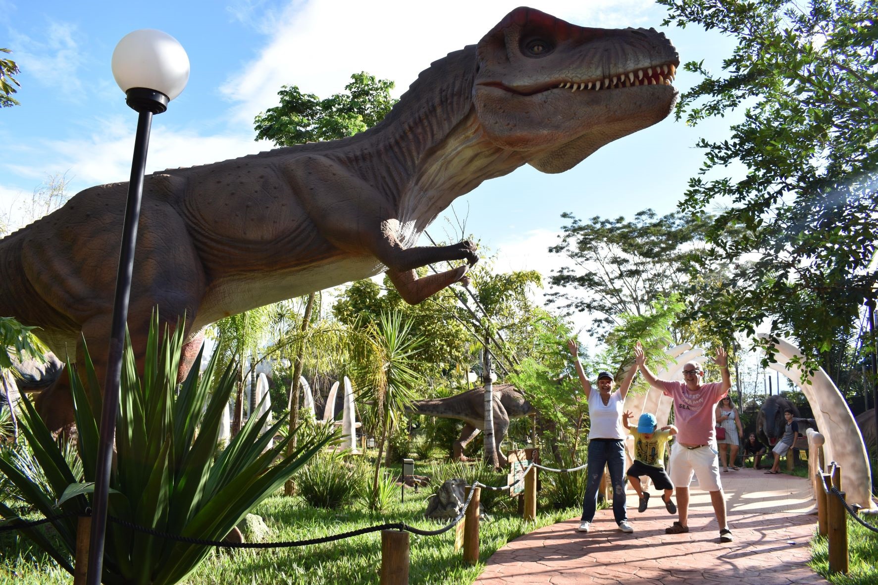 Dino Games é a nova atração do Vale dos Dinossauros – Dreams Park Show