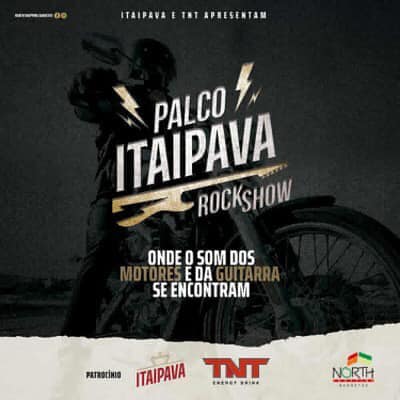 Palco Itaipava Rock Show no North Shopping Barretos de 3 a 5 de maio