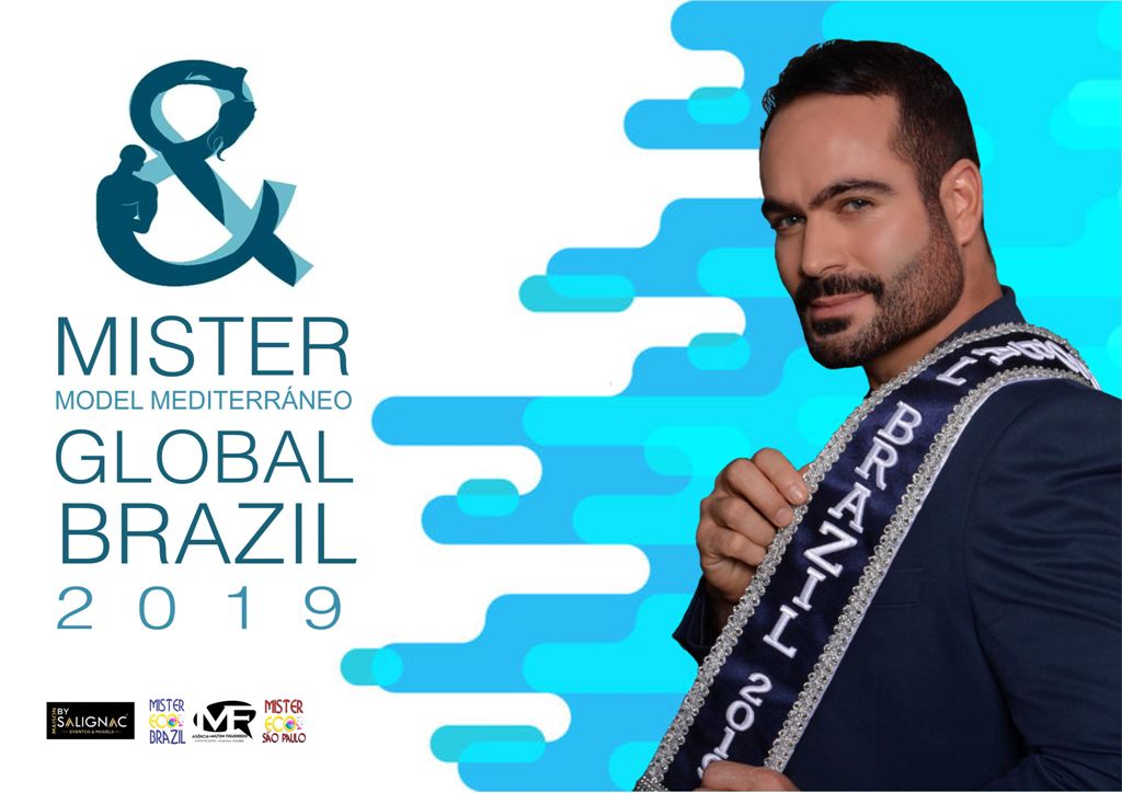 Heberto Rodrigues representará o Brasil no Mister Model Mediterráneo Global na Espanha