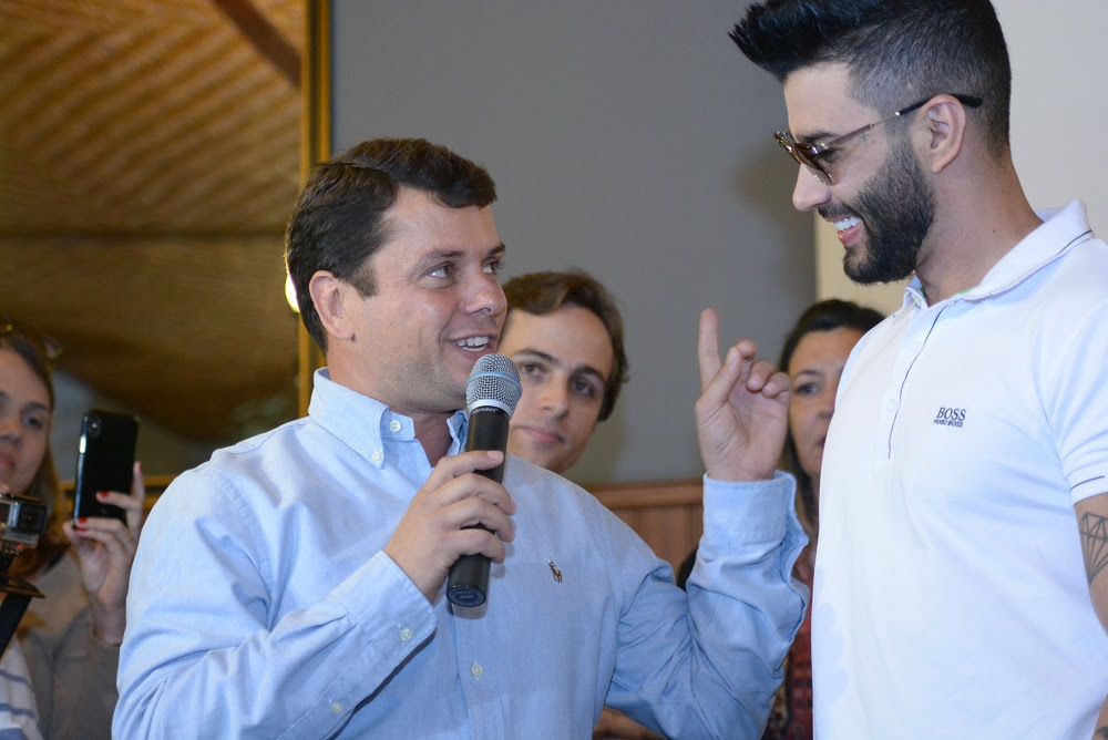 Gusttavo Lima é empossado mais uma vez Embaixador da Festa do Peão de Barretos